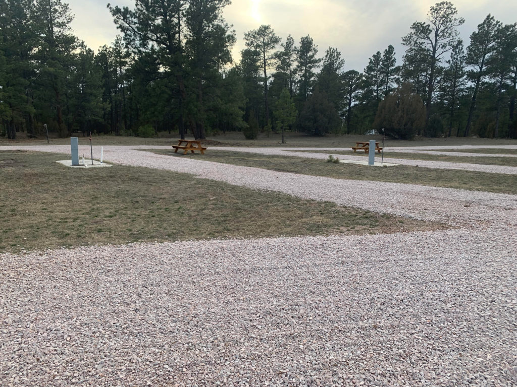 Timber Ridge RV Park sites